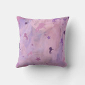 可愛い犬のパターンデザイン愛犬家 – 赤い背中 クッション (裏面)