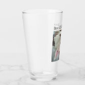 可愛い犬の写真最高のパパパルエバーブルーデニム タンブラーグラス (右)