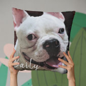 可愛い犬の恋人おもしろい写真ベスティーズ友だちBff クッション