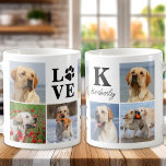 可愛い犬の愛パーソナライズされたLOVE 7フォトコラージュ コーヒーマグカップ<br><div class="desc">私たちモダンとラヴスタイリッシュポープリントマグを紹介する、どんな犬の恋人にも最適な贈り物！このシックなマグカップはモダン、カスタム写真のコラージュとパーソナライズされた、あなたの熱心な友人への愛を示すメッセージを備えている。犬の母やパパとして、朝にあなたの子犬と暖かいコーヒーや紅茶のカップとスナグリング以上に何もない。私たちのマグカップはあなたの朝のルーチンに完璧な追加または仲間の犬の恋人のための思慮深い贈り物である。デザインは前刷り愛とモダン写真コラージュで愛されるだけでなく、実用的でもある。マグカップはセラミッ高品質クス製で、11オンスまでの飲料を保持できお気に入りのる。さらに、食洗機と電子レンジは簡単と便利に使用できる。母の日やクリスマスまで待たずに愛を見せよう！ラブポープリントマグを今日注文楽しむし、毎日の可愛らしさの量と一口飲み。かわいい犬の愛パーソナライズされたLOVE 7 Photo Collage Coffee Mug</div>