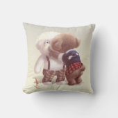 可愛い犬の抱き締め クッション (正面)