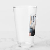 可愛い犬の最高のパパとパル・エバーの写真 タンブラーグラス (右)