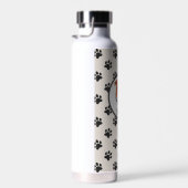 可愛い犬の肉印刷カスタムスパイク ウォーターボトル (右面)