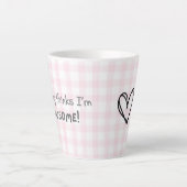 可愛い犬を愛するラテマグ カフェラテマグ (正面)