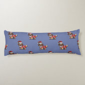 可愛い犬サンタと一緒に楽しいクリスマスを過ごしたい ボディピロー (裏面)