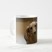 可愛い犬 コーヒーマグカップ (正面左)