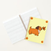 可愛い犬🤎🍪🍁 ノートブック (内部)