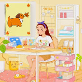 可愛い犬🤎🍪🍁 ノートブック