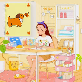 可愛い犬🤎🍪🍁 ノートブック