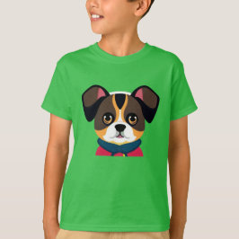 可愛い犬 Tシャツ