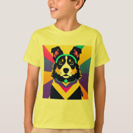 可愛い犬 Tシャツ