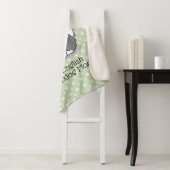 可愛い犬OESママ旧英語シェプドッグママ（グレー1） シェルパブランケット (インサイチュ)