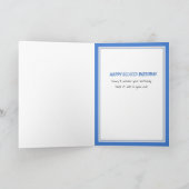 可愛い猫おもしろい誕生日カード カード (内部)