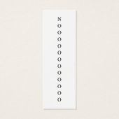 可愛い猫がブックマークを待つ (裏面)