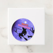 可愛い猫が抱える暗夜ハローウィンパーティ フェイバータグ (インサイチュ)