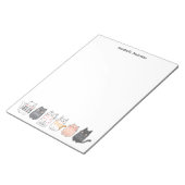 可愛い猫が次々と現れる ノートパッド (アングル)