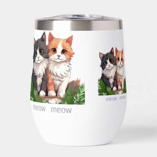 可愛い猫とニャー (正面)