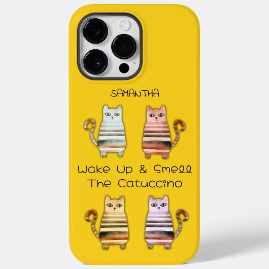 可愛い猫と猫好き好き Case-Mate iPhoneケース (裏面)