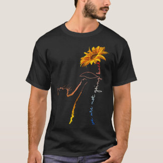 可愛い猫ひまわりKaは女性が帰らない Tシャツ