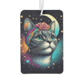 可愛い猫エアフリニューナー！ カーエアーフレッシュナー (裏面)