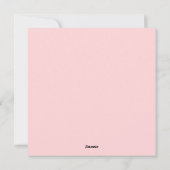 可愛い猫キャラクター シーズンカード (裏面)