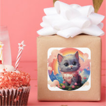 可愛い猫シール