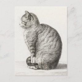 可愛い猫スケッチジャン=ベルナルドヴィエ ポストカード