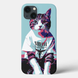 可愛い猫チリン iPhone 13ケース