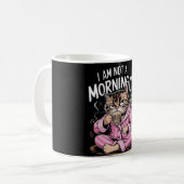 可愛い猫デザイン コーヒーマグカップ (正面左)