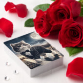 可愛い猫パウ遊ディジーと月明かりのソナタ トランプ (インサイチュ (バレンタイン))