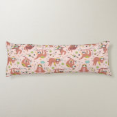 可愛い猫パターン抱き枕 ボディピロー (裏面)