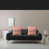 可愛い猫パワソメキュードルゾーンパーソナライズされたモダン クッション