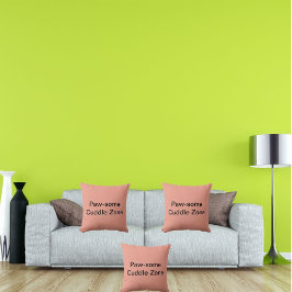 可愛い猫パワソメキュードルゾーンパーソナライズされたモダン クッション