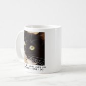 可愛い猫フォトコーパーソナライズされたヒマグカップ コーヒーマグカップ (正面左)