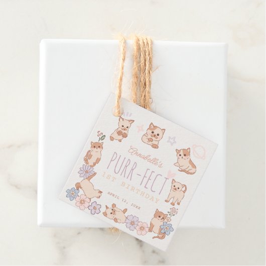 可愛い猫フローラガール1歳 フェイバータグ (インサイチュ)