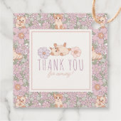 可愛い猫フローラガール1歳 フェイバータグ (裏面)