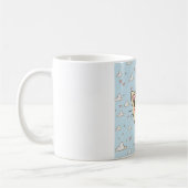 可愛い猫マグカップ – ピュアで愛らしい飲み物用品 コーヒーマグカップ (左)