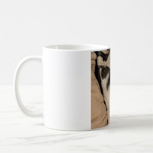 可愛い猫マグ コーヒーマグカップ (左)