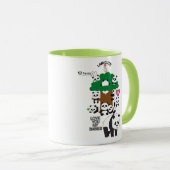 可愛い猫マグ | 居心地の良いコーヒーカップ猫好き マグカップ (正面右)