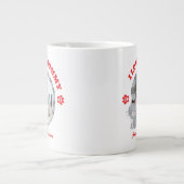 可愛い猫ママが大好きフォトグラフィック ジャンボコーヒーマグカップ (正面)