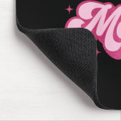 可愛い猫ママ子猫子猫ママ マウスパッド (コーナー)