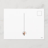 可愛い猫ユーモアあふれる聖降誕祭 シーズンポストカード (裏面)