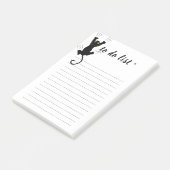 可愛い猫リストPost-it®注意事項 ポストイット (アングル)