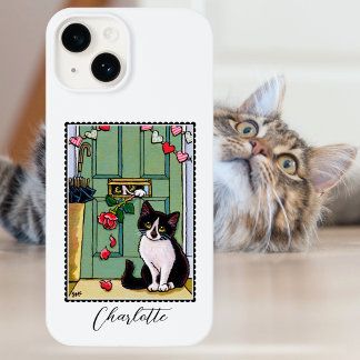 可愛い猫名前をカスタムする Case-Mate iPhone 14ケース