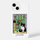 可愛い猫名前をカスタムする Case-Mate iPhoneケース (裏面)