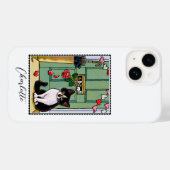 可愛い猫名前をカスタムする Case-Mate iPhoneケース (裏面 (横))