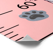 可愛い猫成長図 ポスター (角)