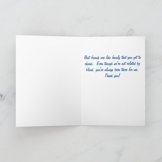 可愛い猫最高のの友達のバースデーや大事な行事カード シーズンカード (内部)