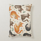 可愛い猫枕 アクセントクッション (正面(垂直))