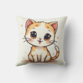 可愛い猫枕 クッション (裏面)